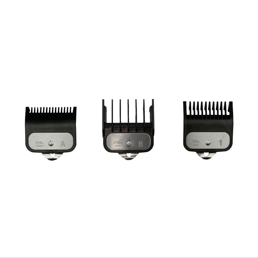 ARTERO – Conjunto de 3 Pentes c/Clip Metal POKER | JOKER Nº A | 1 | B (A376)